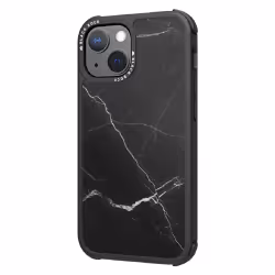 Hama Robust Marble, Housse, Apple, iPhone 13 mini, 13,7 cm (5.4"), Noir