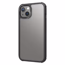 Hama Robust Transparent, Housse, Apple, iPhone 13, 15,5 cm (6.1"), Noir, Transparent