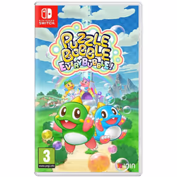 Ecoplay Puzzle Bobble Everybubble! (Switch), Nintendo Switch, Mode Multiplayer, Tout le monde, Support physique
