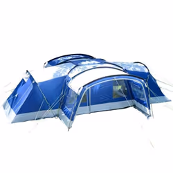 Tente familiale Skandika Nimbus 12 Sleeper - 12 Personnes - 630 x 760 cm - Cabines Sombres
