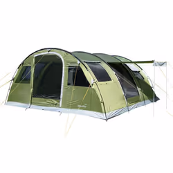 Tente tunnel familaile camping 6 personnes - Skandika Gotland 6 Sleeper Protect - Tapis de sol cousu - Cabine noire - 540 x 4 ...