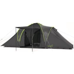 Tente de camping familiale dôme - Skandika Daytona 6 - 3 cabines - 6 personnes - Grand séjour - Marquise