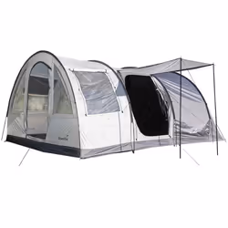 Tente tunnel familiale 4 personnes avec sol cousu - Skandika Simo 4 Protect - Cabine sombre - étanche 3000 mm