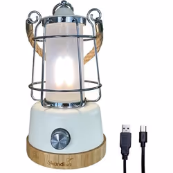 Lampe de Camping LED - Skandika Kiruna - Powerbank 5000 mAh - 75h Autonomie