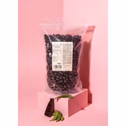 KoRo BOHNE_017, 63% FÈVES EDAME (SOJA), 34% chocolat noir (pâte de cacao, sucre, beurre de cacao, BEURRE fondu,..., Chine, 44 ...