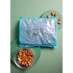 KoRo GEB_002, 68% AMANDES NOYALES, 30% sucre, sirop de glucose, HUILE D'ARACHIDES, 537 kcal, 2254 kJ, 38 g, 13 g, 7,2 g