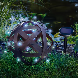 Adorable et simple petite guirlande solaire autonome de 24 leds blanc froid, pour créer une ambiance et décoration dans de no ...