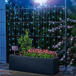 Esotec - Guirlande solaire 100 leds blanc froid