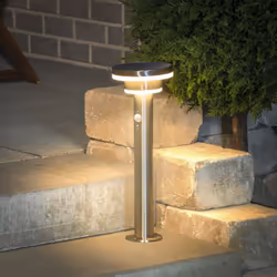 Un luminaire circulaire intelligent Le lampadaire "Modena" convainc par sa grande fonctionnalité et son design cohérent : tou ...