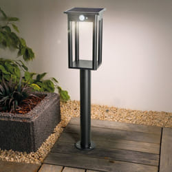 Solar Lanterne sur pied Termoli 66 cm avec capteur IP44 outdoor 102757 - Esotec