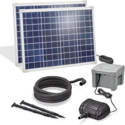 Esotec - Solar Bachlauf-SET pour étang de jardin 100/4200 avec pompe LIFEPO4 akku 101943