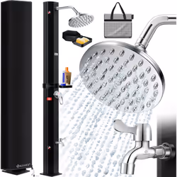 Description générale La douche solaire de jardin KESSER de 40 litres est une solution écologique et pratique pour se rafraîch ...