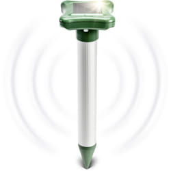 Gardigo - 70030INT solaire Répulseur d'insectes (ø x h) 7.5 cm x 27.5 cm vert, argent 1 pc(s) W922653
