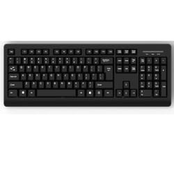 MediaRange MROS109 clavier USB QWERTZ Allemand Noir