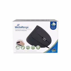 MediaRange MROS230 souris Droitier USB Type-A Optique 2400 DPI - Vue supplémentaire 4