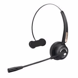 MediaRange MROS305, Sans fil, Bureau/Centre d'appels, 20 - 20000 Hz, 55 g, Casque, Noir