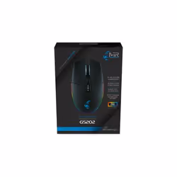 MediaRange MRGS202, Droitier, Optique, USB Type-A, 4000 DPI, Noir