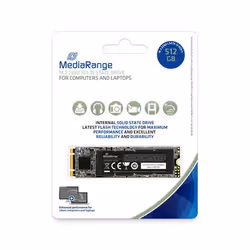 MediaRange MR1023, 512 Go, M.2, 535 Mo/s, 6 Gbit/s