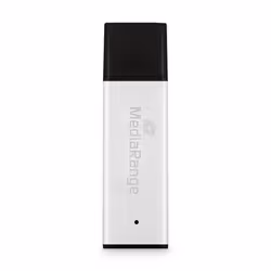 MediaRange MR1901 lecteur USB flash 64 Go USB Type-A 3.0 Noir, Argent