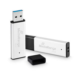 MediaRange MR1903 lecteur USB flash 256 Go USB Type-A 3.0 Noir, Argent