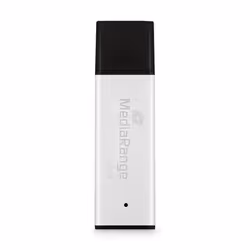 MediaRange MR1903 lecteur USB flash 256 Go USB Type-A 3.0 Noir, Argent