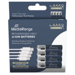 MediaRange MRBAT160 pile domestique Batterie rechargeable AAA Lithium-Ion (Li-Ion)