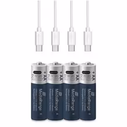 MediaRange MRBAT161 pile domestique Batterie rechargeable AA Lithium-Ion (Li-Ion) - Vue supplémentaire 3