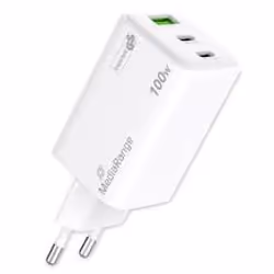 MediaRange MRMA123 chargeur d'appareils mobiles Ordinateur portable, Smartphone, Tablette Blanc Secteur Charge rapide Intérieure - Vue supplémentaire 5