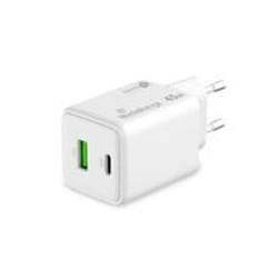 MediaRange MRMA113-2 chargeur d'appareils mobiles Smartphone, Tablette Blanc Secteur Charge rapide Intérieure