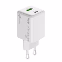 MediaRange MRMA113-2 chargeur d'appareils mobiles Smartphone, Tablette Blanc Secteur Charge rapide Intérieure