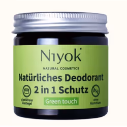 Niyok 3240 NIY, Déodorant, Déodorant crème, Tube, 40 ml, Universel, 40 g
