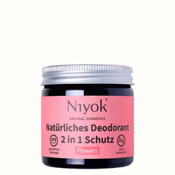 Niyok NY3244, Femmes, Anti-transpirant, Déodorant crème, Pot, 40 ml, Tous types de peau