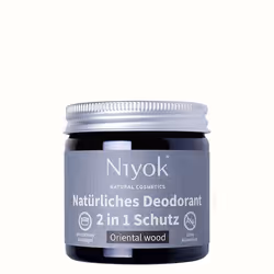 Niyok NY3246, Unisexe, Anti-transpirant, Déodorant crème, Pot, 40 ml, Tous types de peau