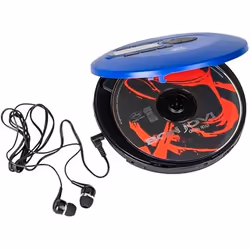 Lecteur CD/MP3 - REFLEXION - Modèle Voyage - Batterie Longue Durée - Antishock - Écouteurs Inclus