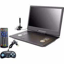 enquête Téléviseur portable avec lecteur DVD Diagonale d'image: 36 cm (14 pouces) fonctionnement sur batterie fabricant et nu ...