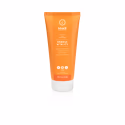 Khadi Orange Vitality, 200 ml, Shampoing, Femmes, Cheveux terne, Cheveux gras, Toutes les couleurs, Hydratant, Rafraîchissant ...