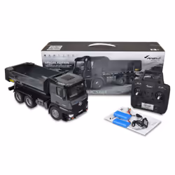 Amewi Mercedes Arocs Kipper Pro modèle radiocommandé Tracteur routier Moteur électrique - Vue supplémentaire 5