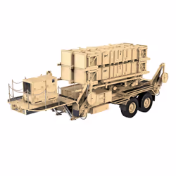 Amewi US M747 Sattelaufflieger Raketenwerfer sand KIT, Camion militaire, 1:12, 14 an(s), 1500 mAh, 10 kg