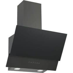 Hotte aspirante 60 cm sans tête Hotte murale verre Black Steel Respekta