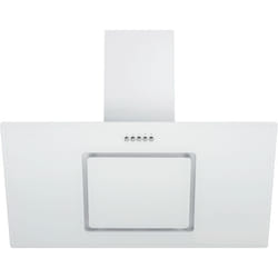 Hotte d'aspiration 90 cm sans tête Hotte murale Hotte cheminée blanche Respekta
