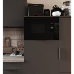 Micro-ondes Respekta Micro-ondes encastrable Gril Acier inoxydable 800 watts 8 programmes 20 l
