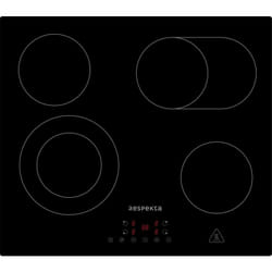 Table de cuisson vitrocéramique KM5500 60 cm encastrable autarcique Touch Timer - Respekta