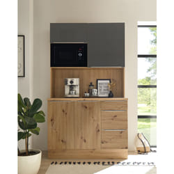 Cuisine Buffet Marleen Premium 120 cm Gris Chêne Artisan Respekta