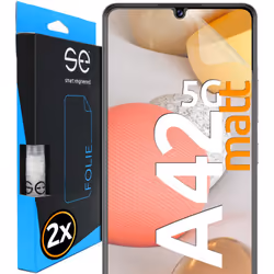 Smart Engineered SE0-F0102-0148-20-M, Samsung, Galaxy A42 5G, Résistant à la saleté, Résistant aux rayures, Transparent, 2 pi ...