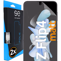 Smart Engineered SE0-F0102-0277-22-M, Samsung, Galaxy Z Flip 4, Résistant aux rayures, Transparent, 2 pièce(s)