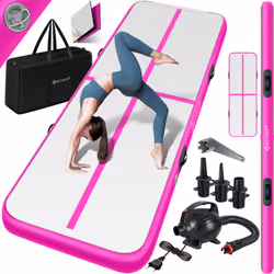 KESSER Tapis de yoga et de fitness de qualité premium en tissu PVC à double paroi de 0,9 mm d’épaisseur, étanche, antidérapan ...