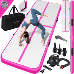 KESSER Tapis de yoga et de fitness de qualité premium en tissu PVC à double paroi de 0,9 mm d’épaisseur, étanche, antidérapan ...