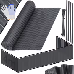 KESSER Pare-vue en PVC de de qualité premium robuste - imperméable, facile d'entretien et élégant pour une meilleure protecti ...