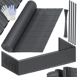 Kesser - Natte pare-vue pvc Clôture pare-vue Habillage de balcon Coupe-vent Lamelles renforcées résistantes aux intempéries pour jardin balcon