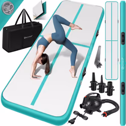 KESSER Tapis de yoga et de fitness de qualité premium en tissu PVC à double paroi de 0,9 mm d’épaisseur, étanche, antidérapan ...
